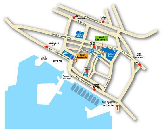 Hotel Bonaparte Toulon Ngoại thất bức ảnh